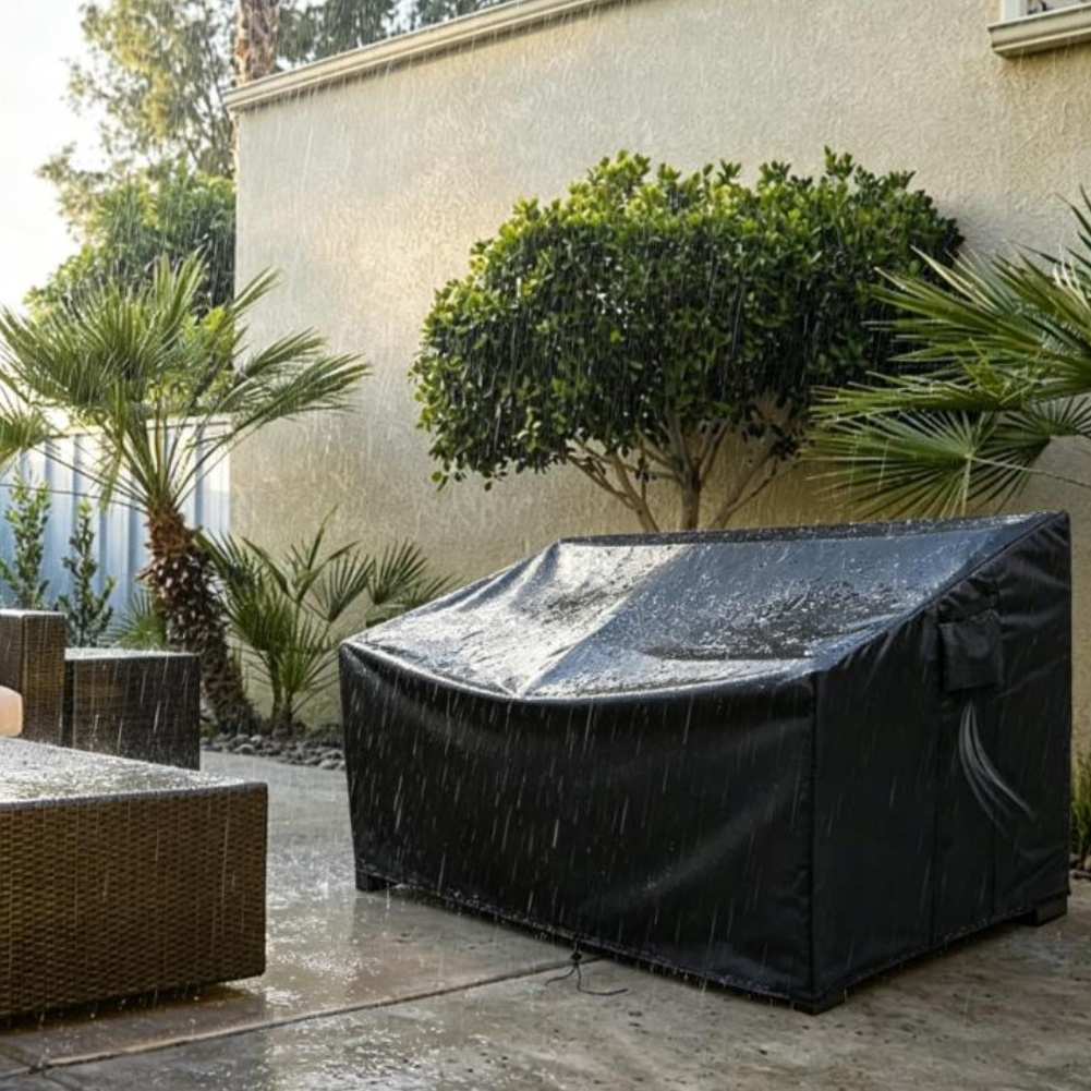 Outdoor Furniture Heavy - Housse de canapé de patio robuste,