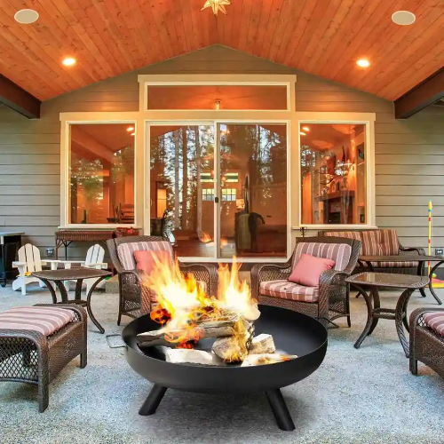 Fire Pit Bowl - Bol de foyer pour trépied extérieur