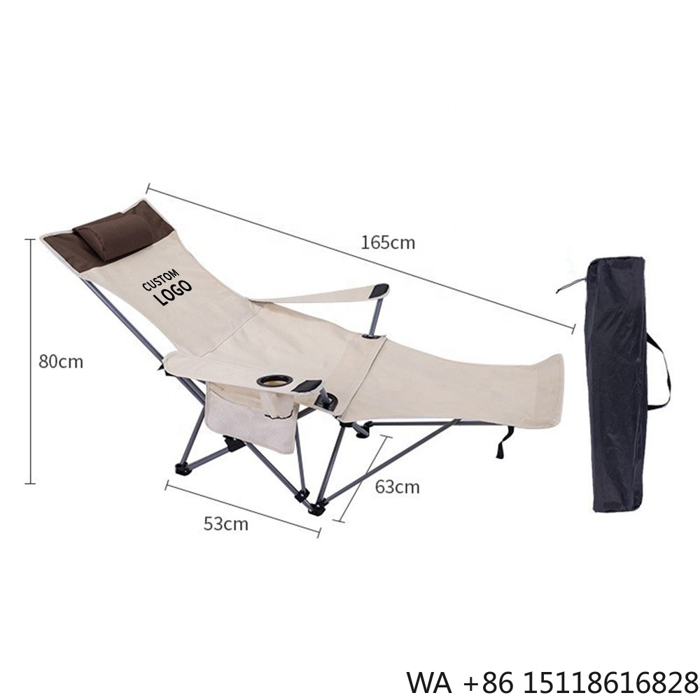 Outdoor Furniture For Patio - Chaise pliante inclinable portable, légère et
