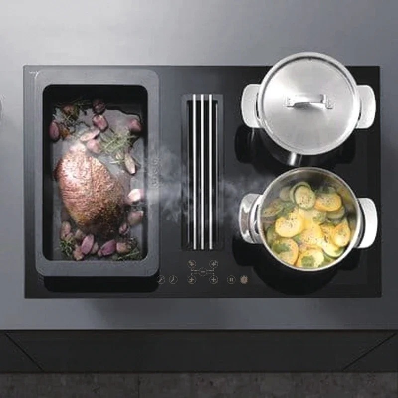 Outdoor Furniture Zone - Cuisinière à induction en verre cristal