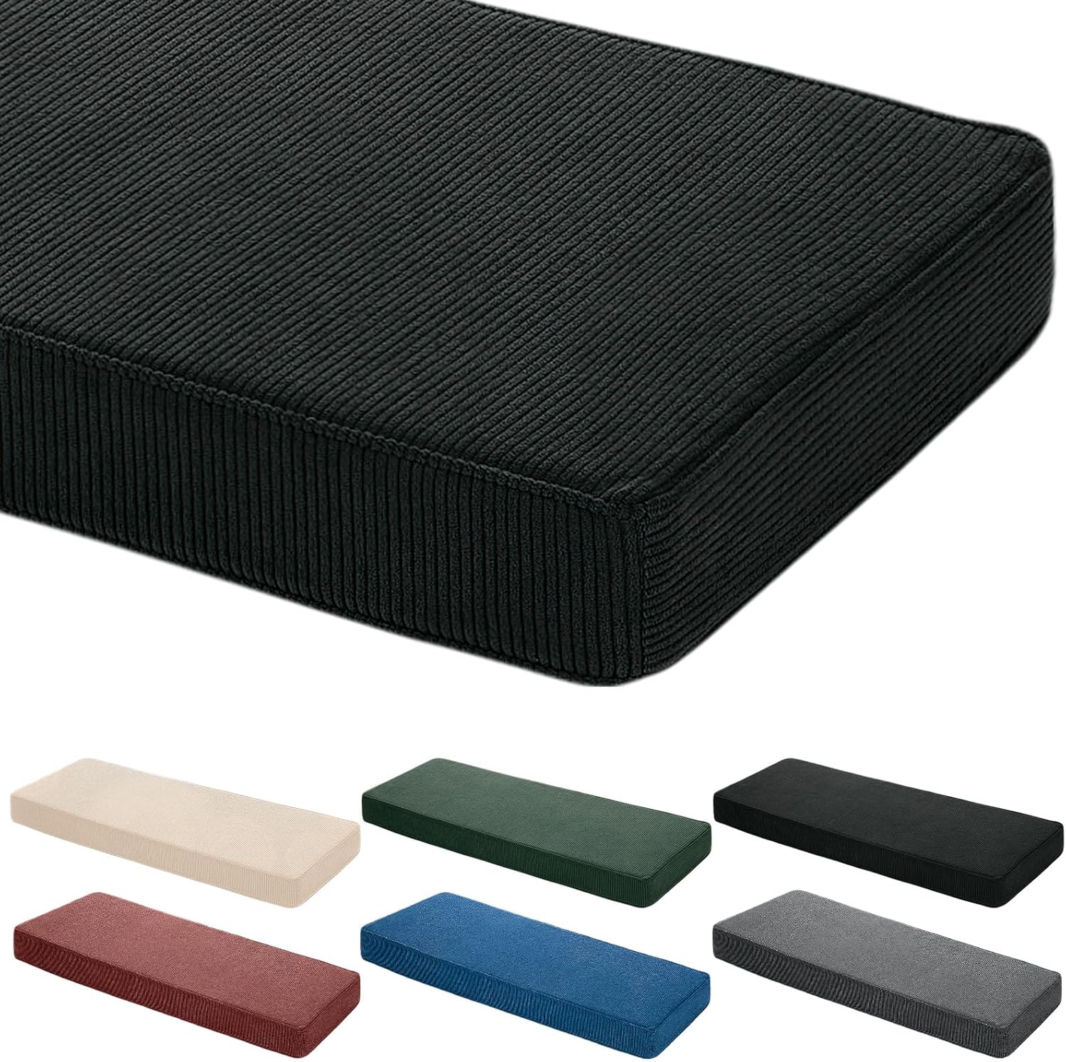 Outdoor Furniture Upholstery - Coussin de banc personnalisé en velours
