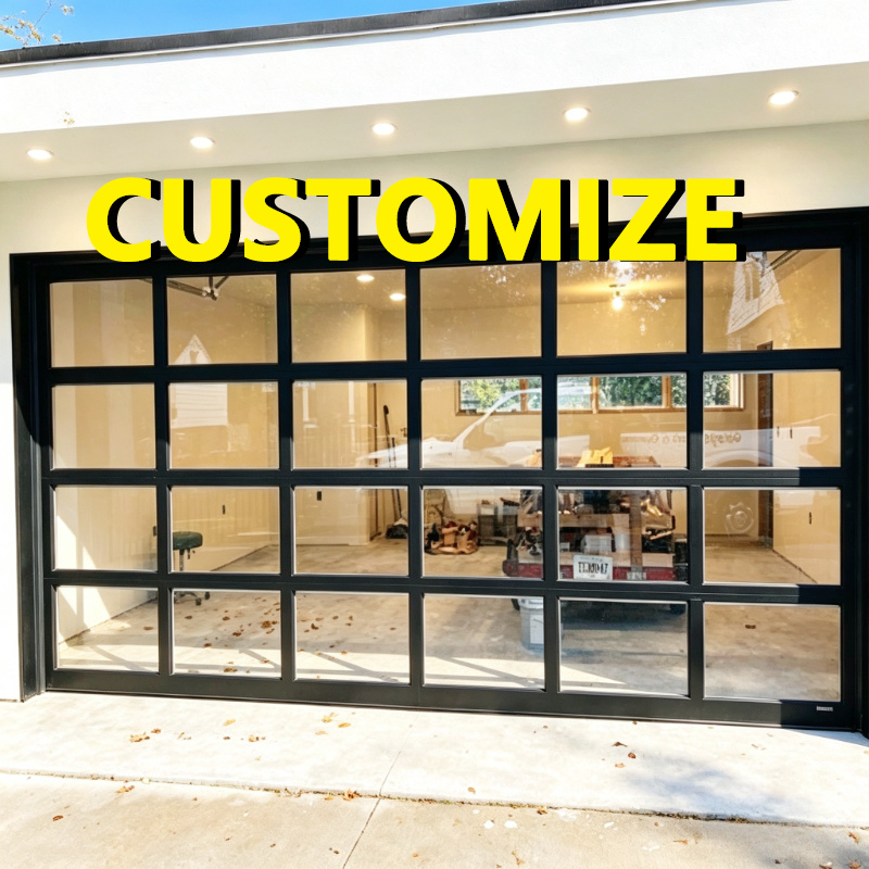 Outdoor Furniture Aluminum - Porte de garage sectionnelle en aluminium