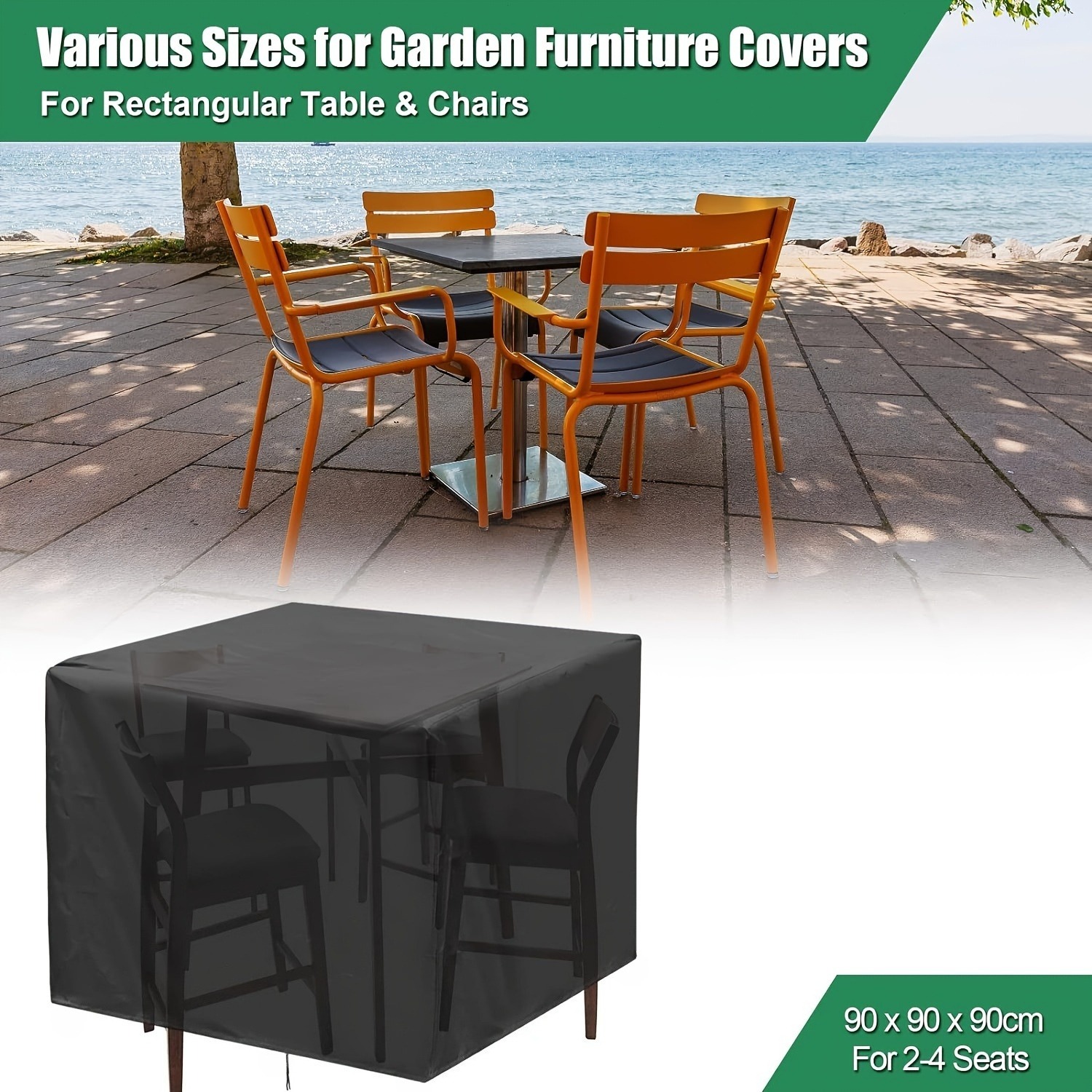 Outdoor Furniture For Patio - Housse de protection robuste 210D pour