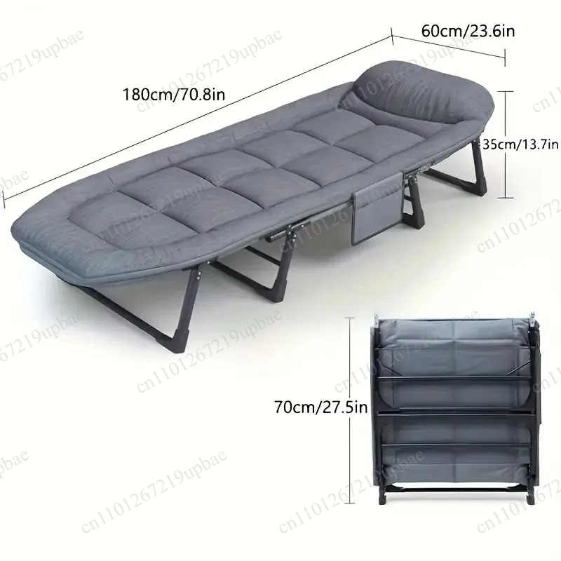 Outdoor Furniture Heavy - Lit de camp pliant portable robuste