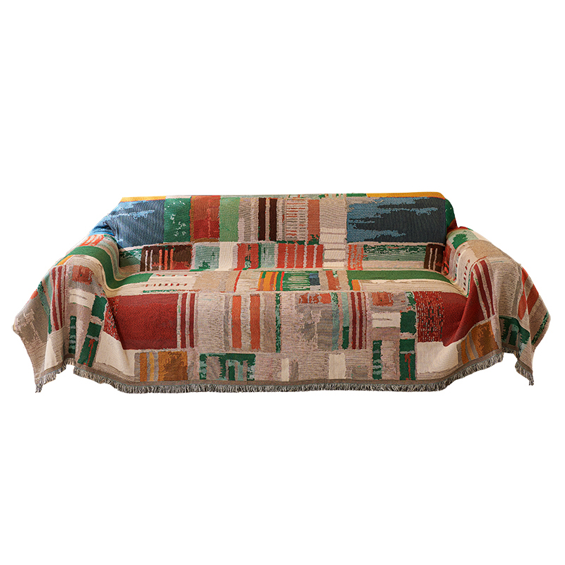 Outdoor Furniture Cover Xl - Housse de canapé avec pompons pour
