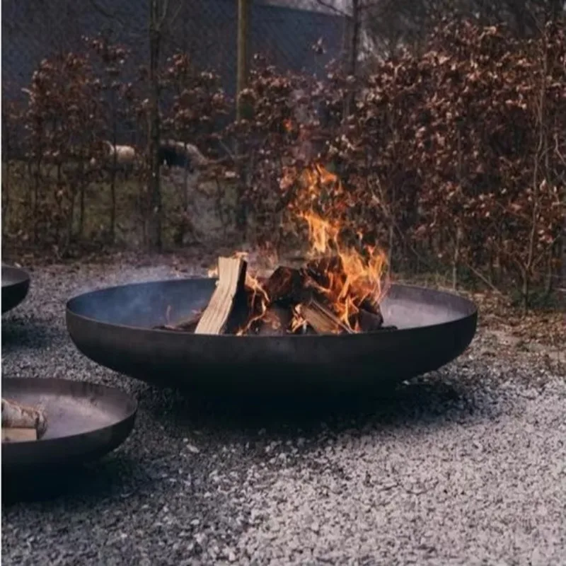 Fire Pit Bowl - Brasero extérieur en acier au carbone