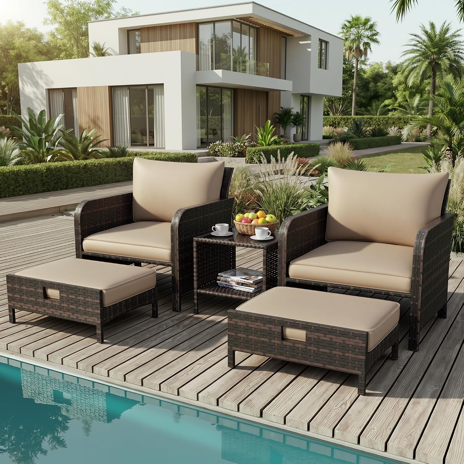 Outdoor Furniture Plans - Ensemble de meubles de conversation 5