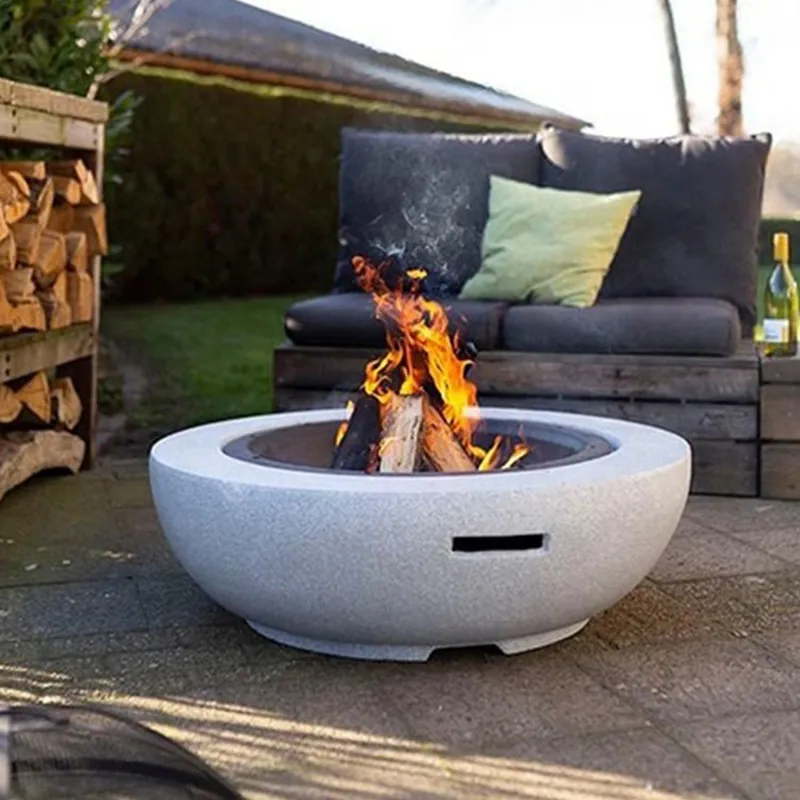 Fire Pit Bowl - Poêle à bois d'extérieur en oxyde