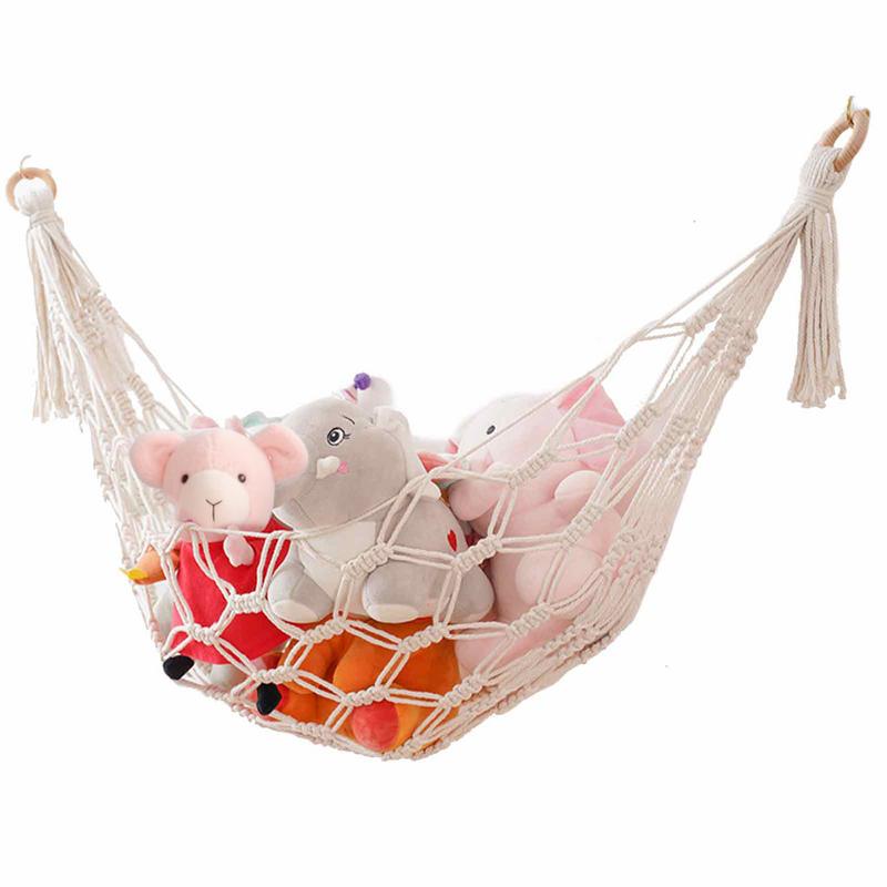 Outdoor Furniture Kids - Filet de hamac en macramé, rangement