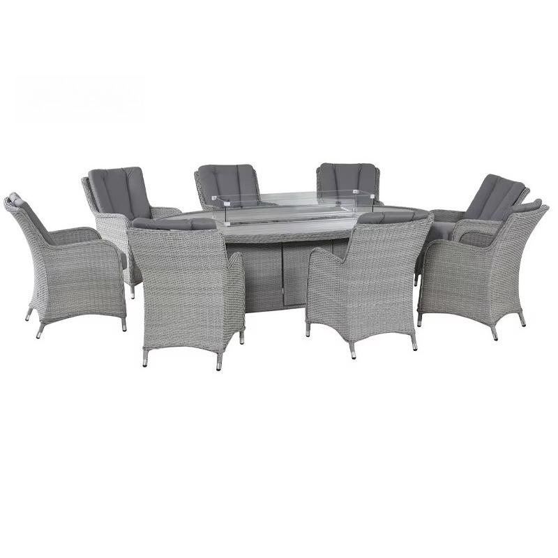 Ensemble de mobilier d'extérie - Outdoor Furniture Set With Fire Pit avis et prix