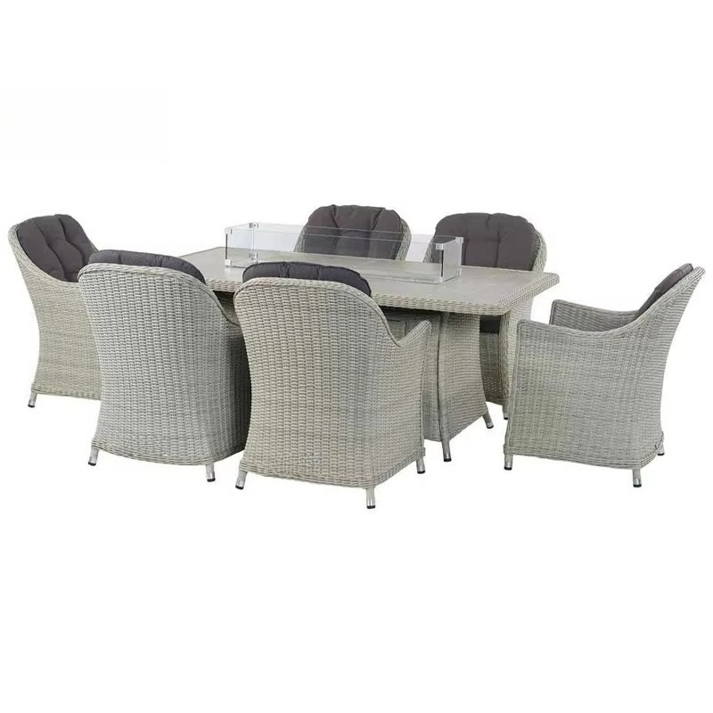 Ensemble de mobilier d'extérie - Outdoor Furniture Set With Fire Pit avis et prix