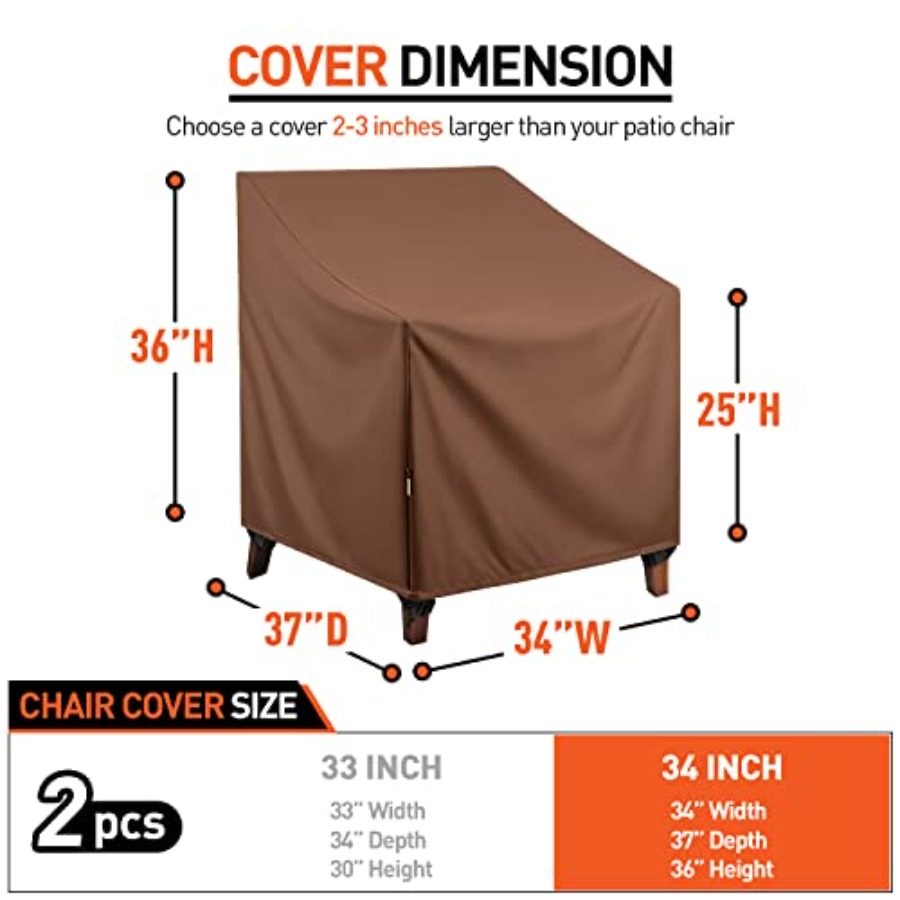 Housses de chaise de patio imp - Outdoor Furniture Heavy avis et prix