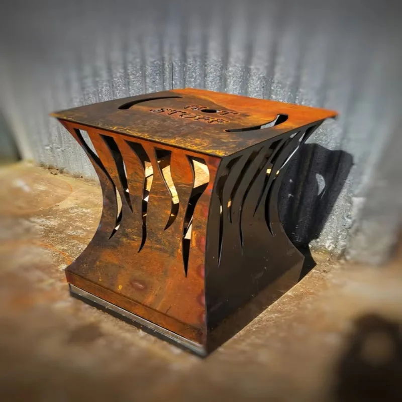 Brasero en acier Corten, Brase - Fire Pit Bowl avis et prix