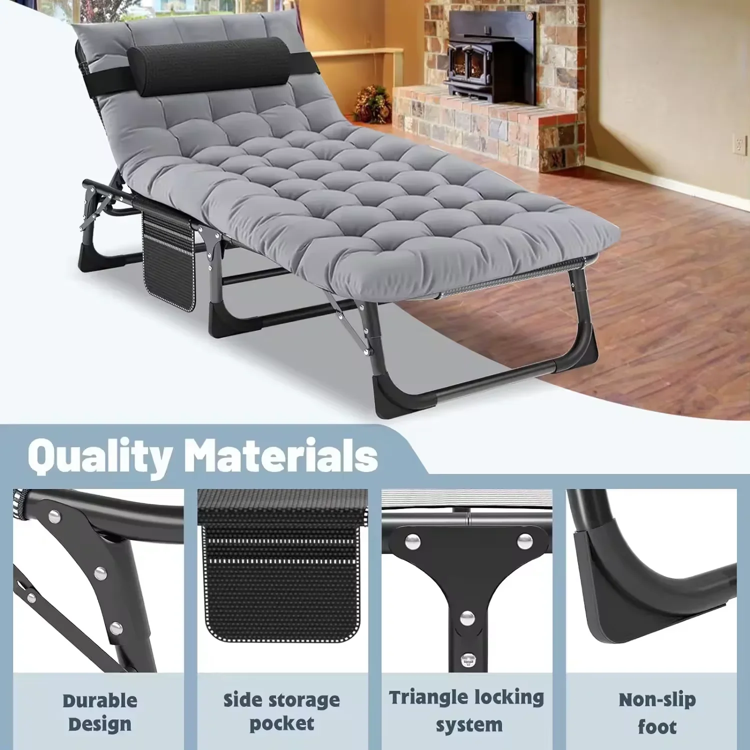Lit pliant portable 20262024 e - Outdoor Furniture Sale avis et prix