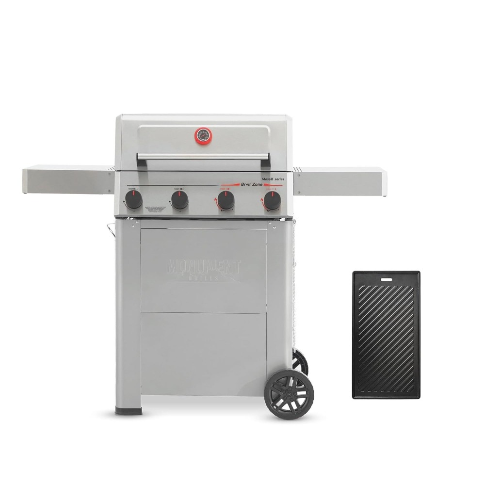 Barbecue à gaz en acier inoxyd - Outdoor Furniture Zone avis et prix