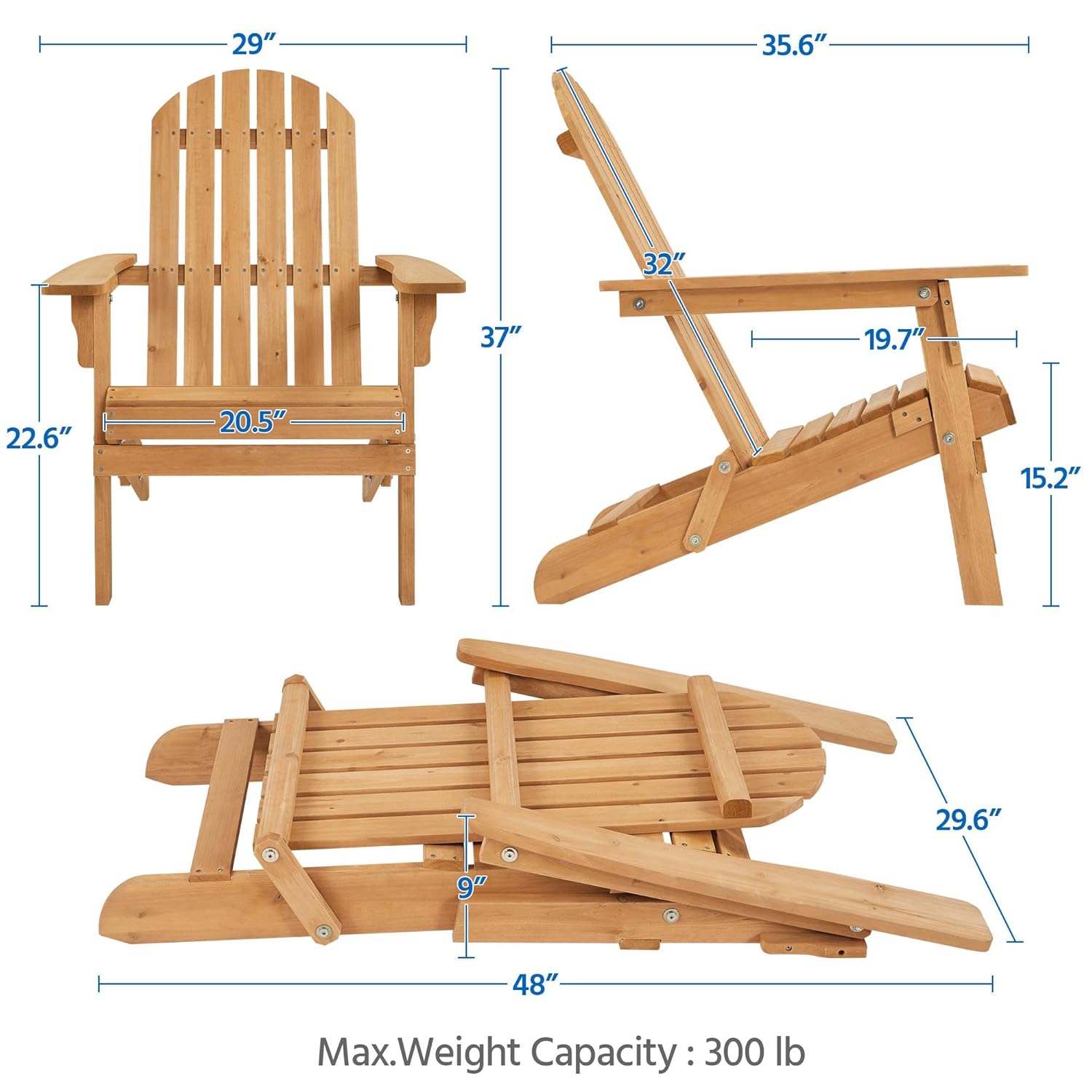 Ensemble de 2 chaises Adironda - Outdoor Furniture Set With Fire Pit avis et prix