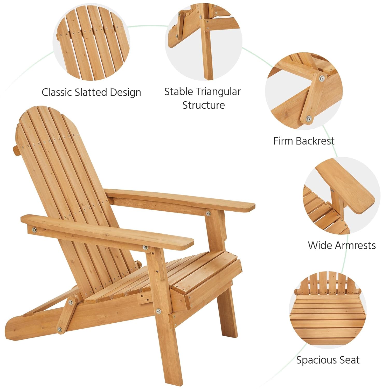 Ensemble de 2 chaises Adironda - Outdoor Furniture Set With Fire Pit avis et prix