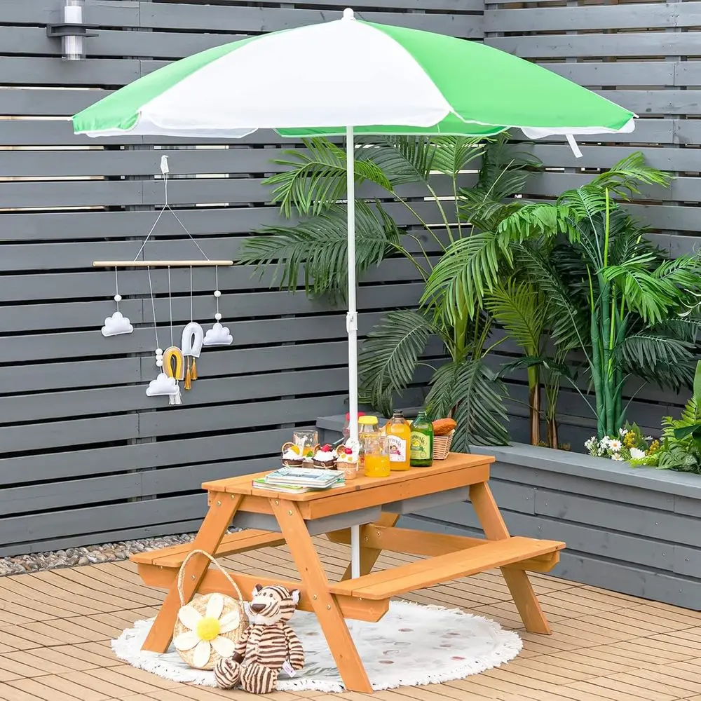 Table de pique-nique 4-en-1 en - Outdoor Furniture Kids avis et prix