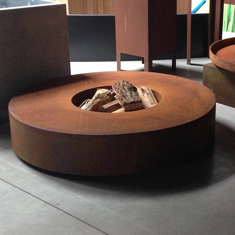 Grand bol à feu en acier Corte - Fire Pit Bowl avis et prix