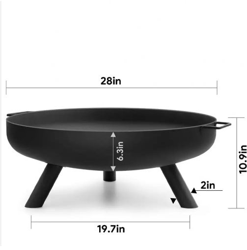 Bol de foyer pour trépied exté - Fire Pit Bowl avis et prix