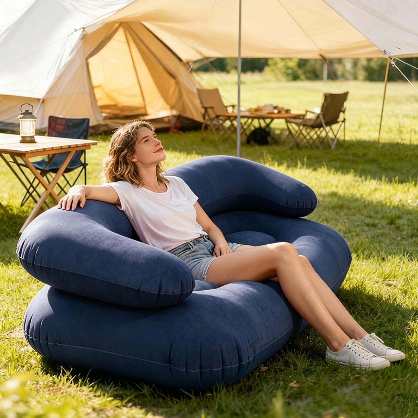 Canapé gonflable double deux p - Outdoor Furniture Heavy avis et prix