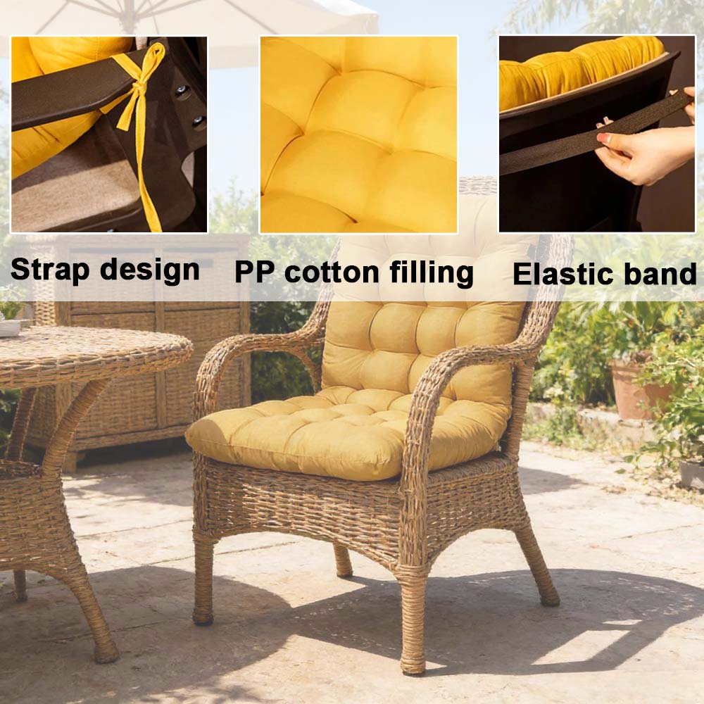 Coussin de siège épais avec sa - Outdoor Furniture Upholstery avis et prix