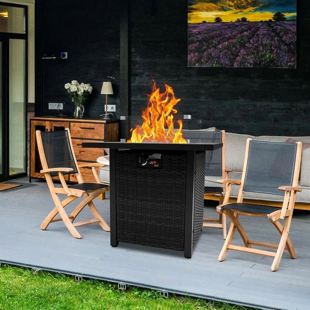 Ensemble de meubles de patio e - Outdoor Furniture Set With Fire Pit avis et prix