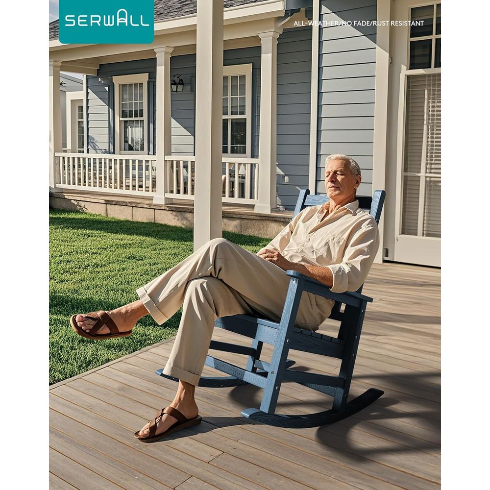Ensemble de 2 chaises à bascul - Outdoor Furniture Hdpe avis et prix