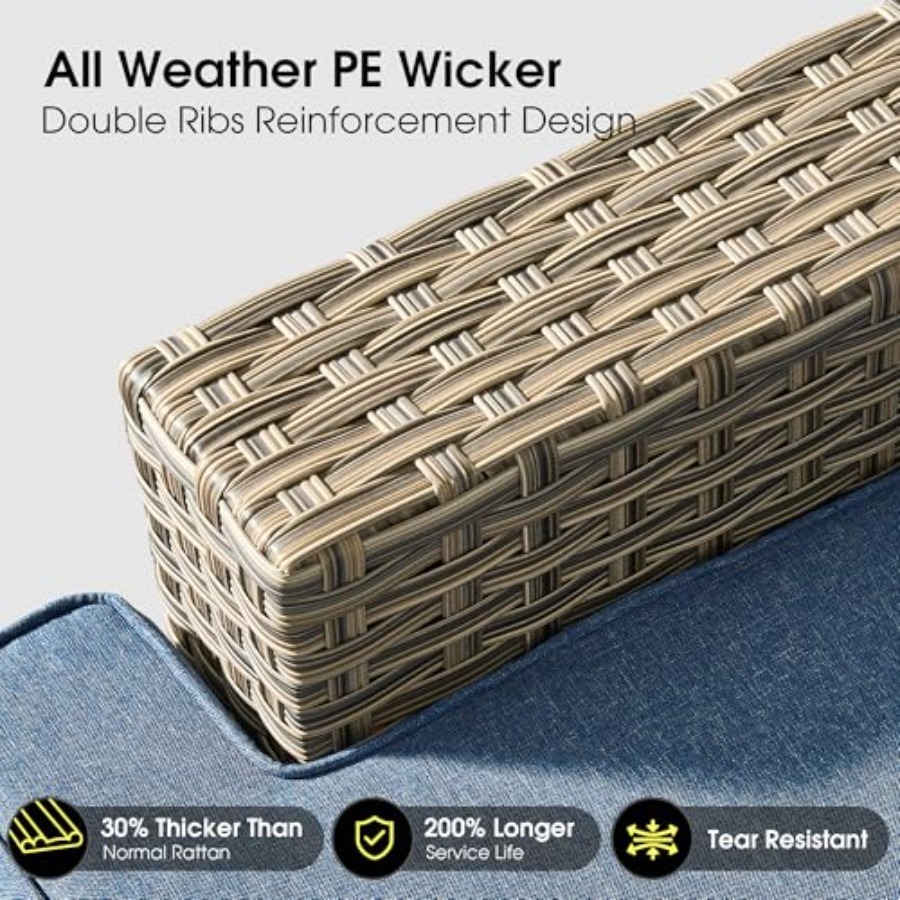 Ensemble de mobilier de patio  - Outdoor Furniture Set With Fire Pit avis et prix