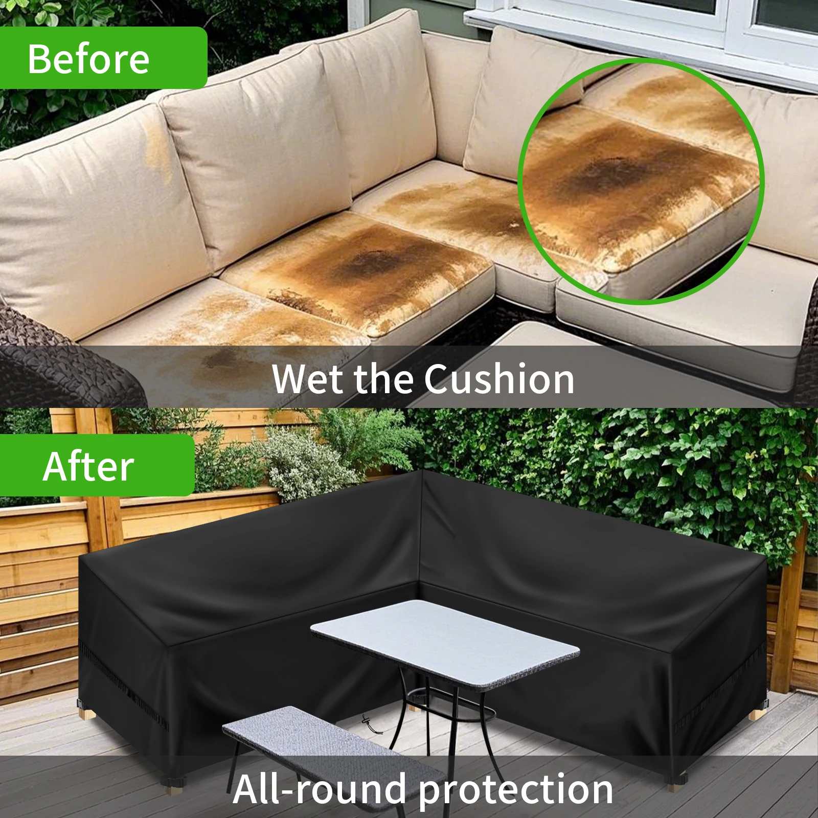 Housse de canapé de jardin en  - Outdoor Furniture Cover Xl avis et prix