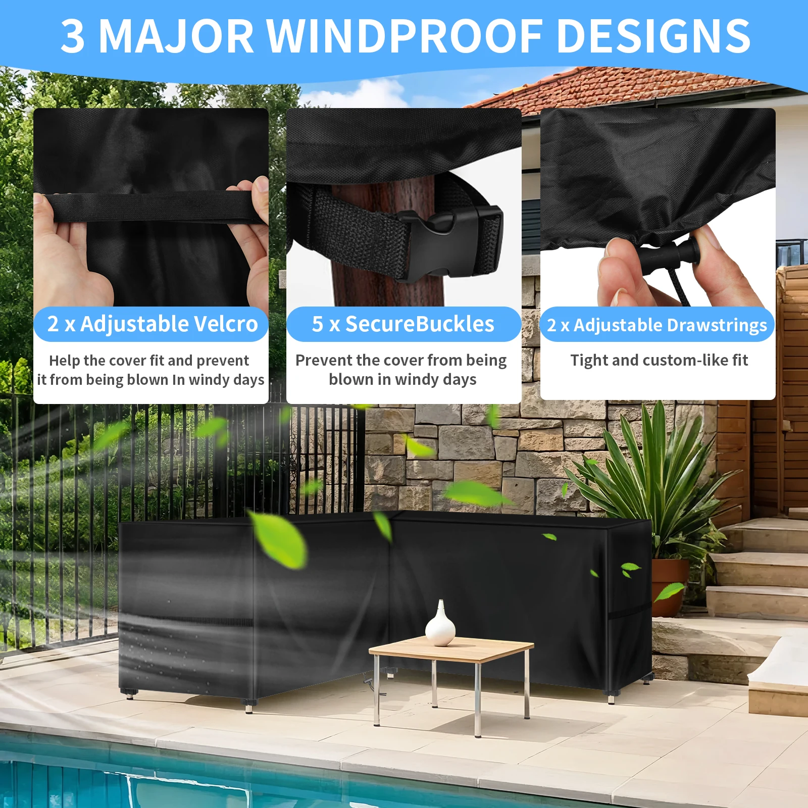 Housse de canapé de jardin en  - Outdoor Furniture Cover Xl avis et prix