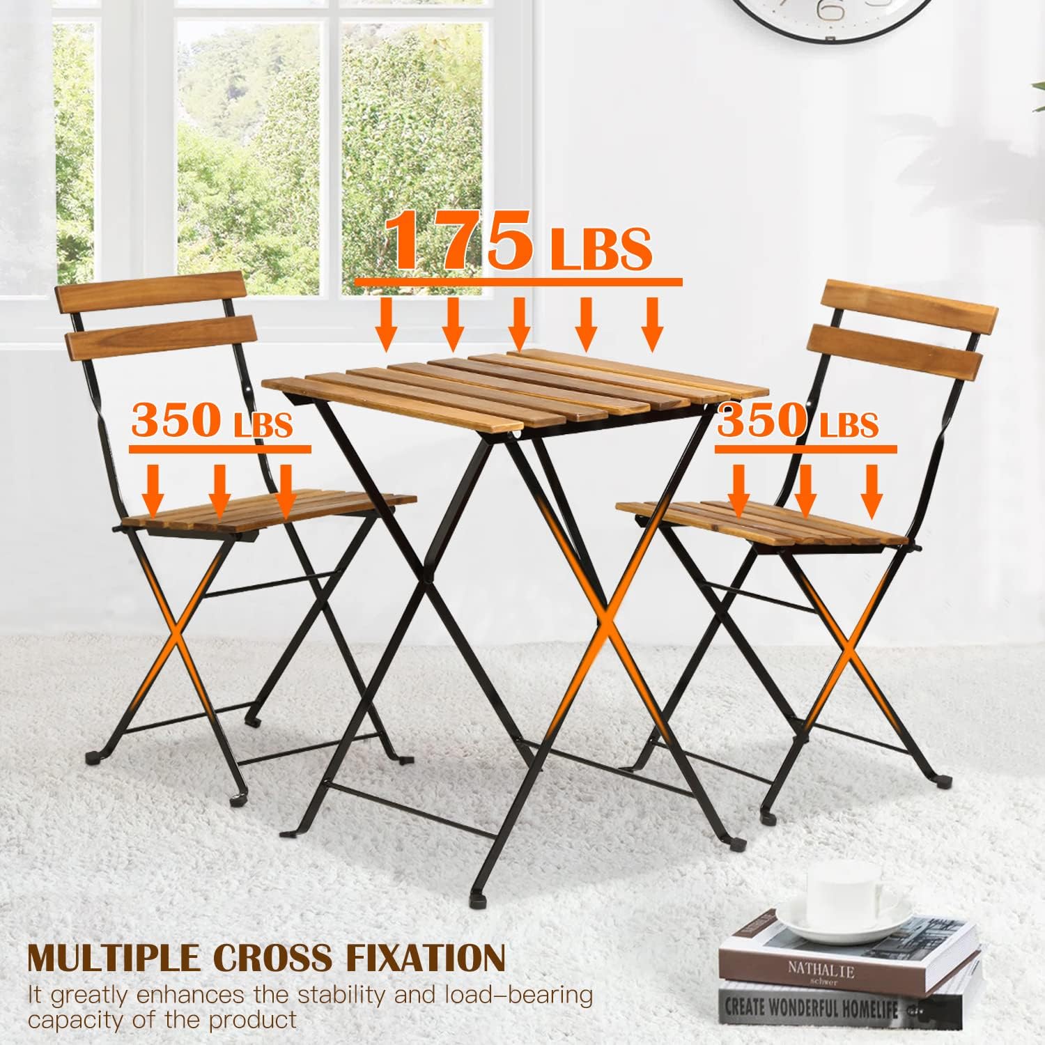 Ensemble bistrot de patio plia - Outdoor Furniture For Patio avis et prix