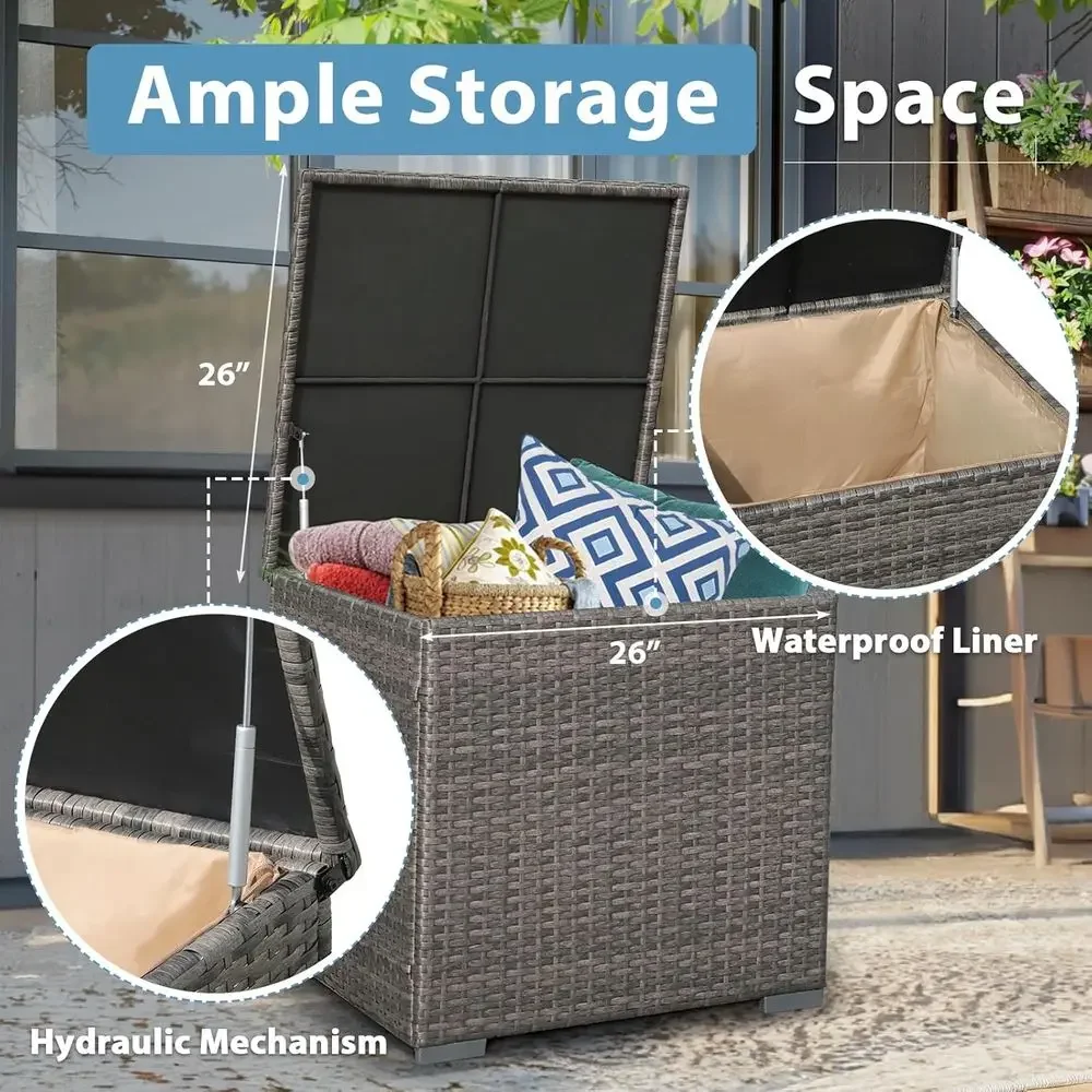 Ensemble de mobilier de patio  - Outdoor Furniture Set With Fire Pit avis et prix