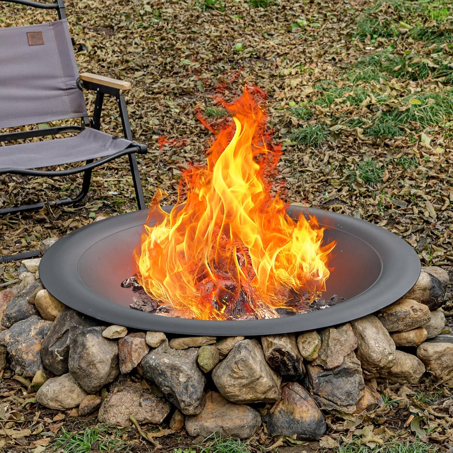 Brasero en acier de 35 pouces, - Fire Pit Bowl avis et prix