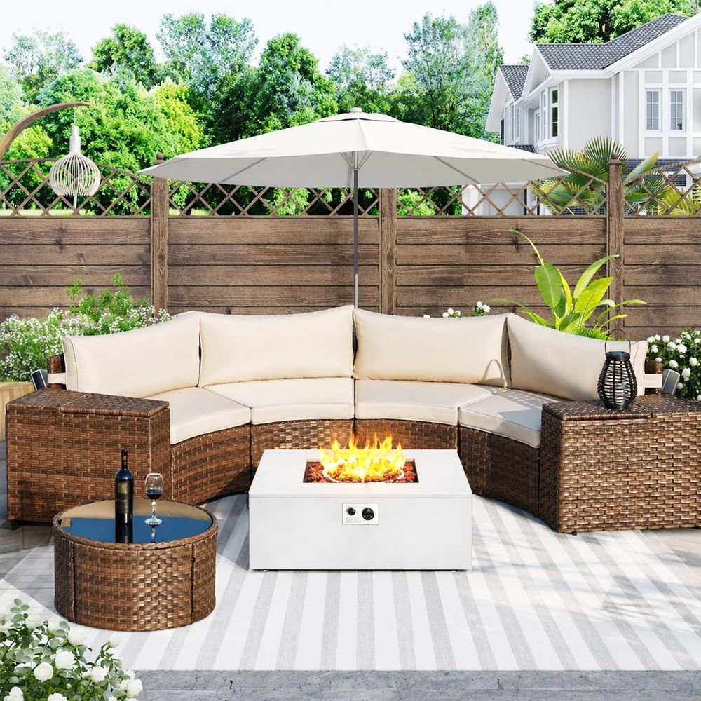 Ensemble de meubles de patio i - Outdoor Furniture Set With Fire Pit avis et prix
