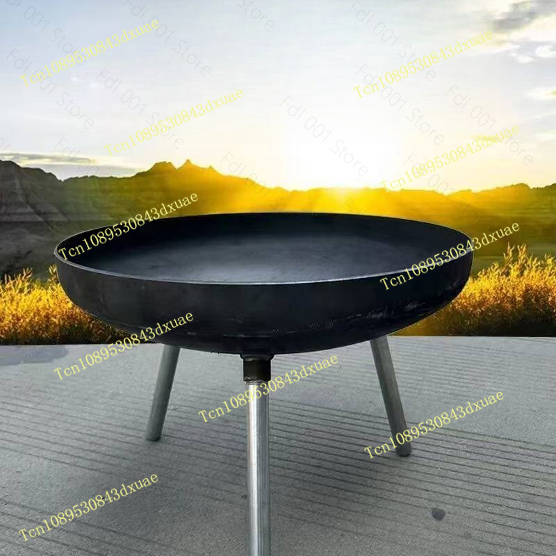 Brasero en fonte de 80 cm, gra - Fire Pit Bowl avis et prix