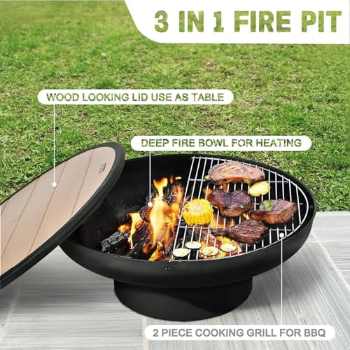 Table de foyer de 32 pouces av - Fire Pit Bowl avis et prix