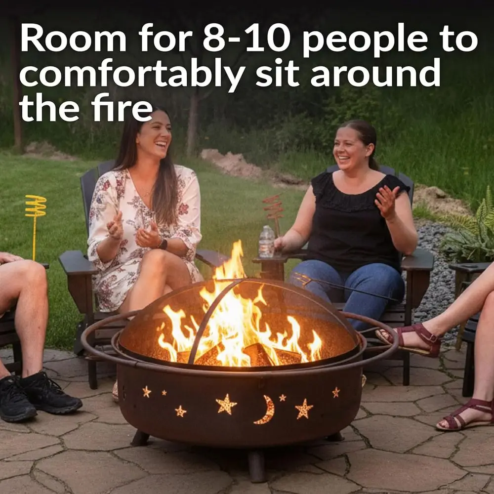 Brasero extérieur à bois de 42 - Fire Pit Bowl avis et prix