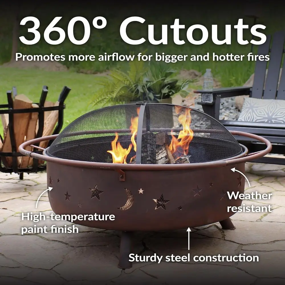 Brasero extérieur à bois de 42 - Fire Pit Bowl avis et prix