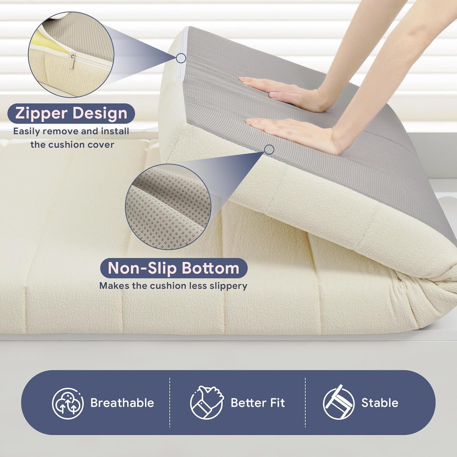 Coussin de banc long imperméab - Outdoor Furniture Upholstery avis et prix