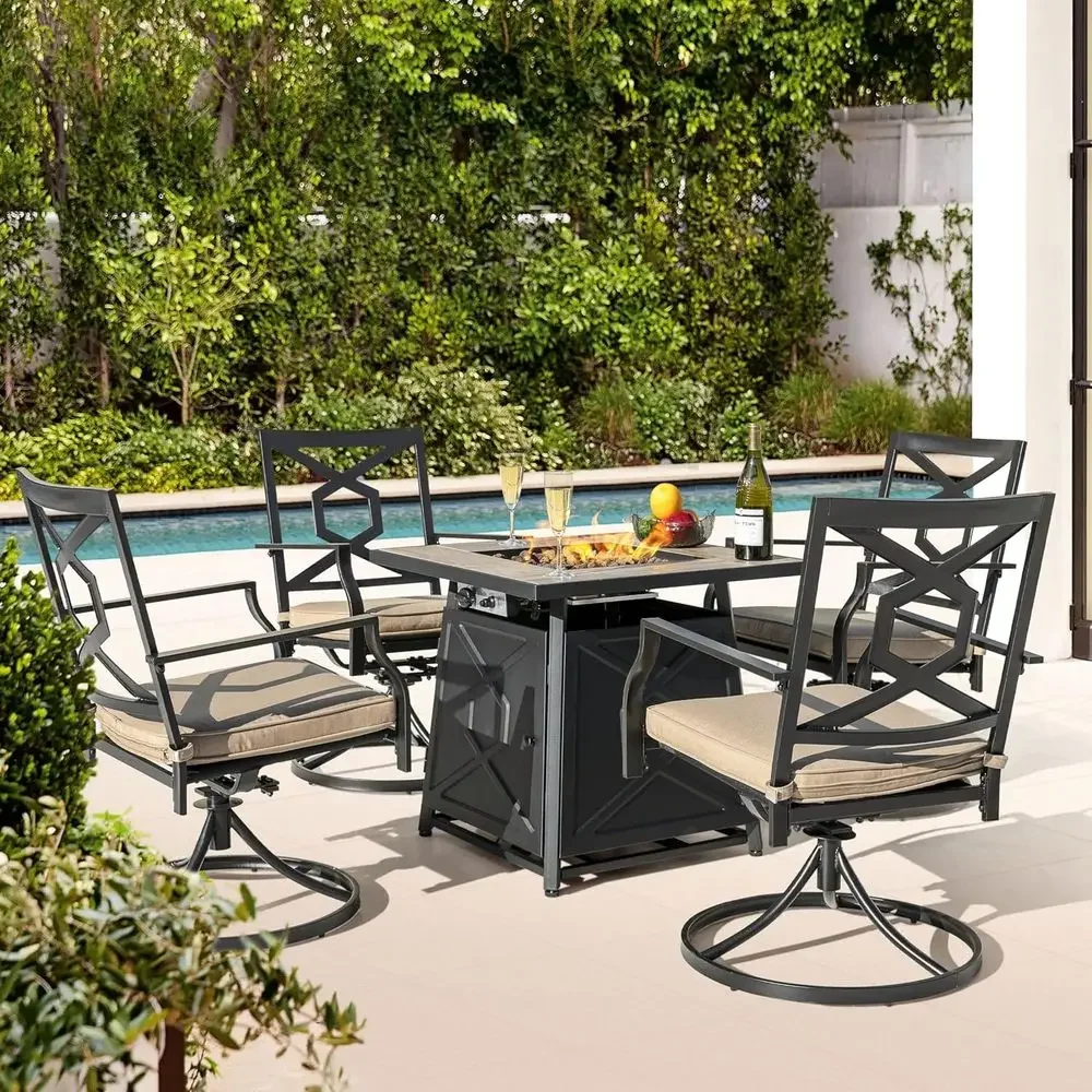 Ensemble de meubles de patio e - Outdoor Furniture Set With Fire Pit avis et prix